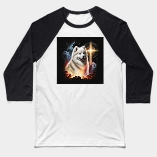 Samoyed Protector Baseball T-Shirt